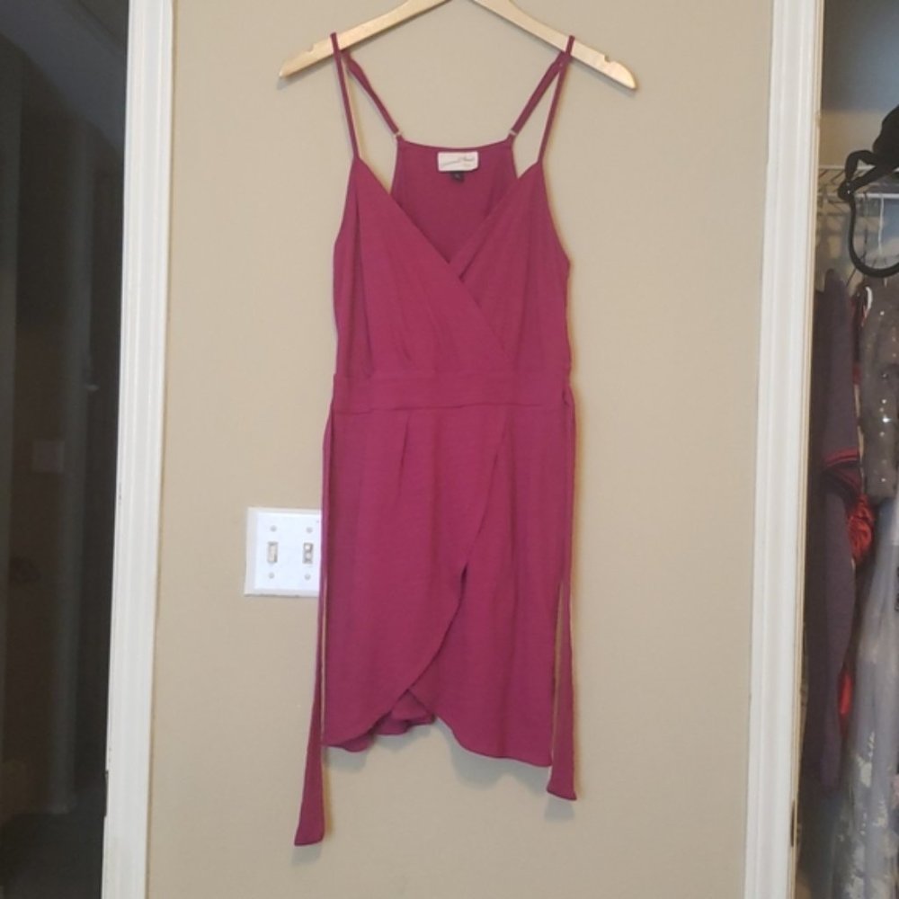 Casual Fuchsia dress